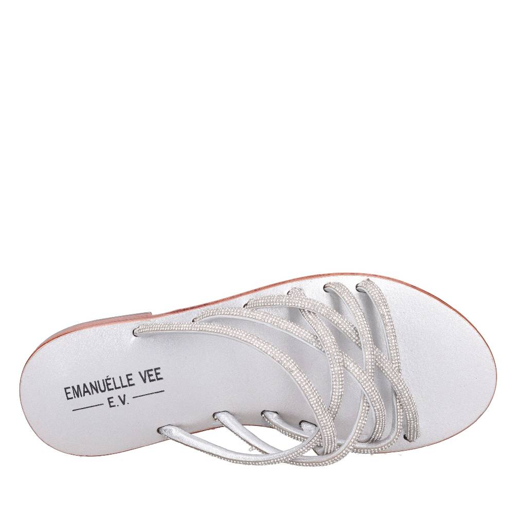 EMANUELLE VEE Mules con strass Negozio