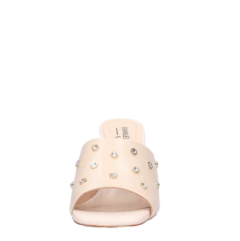 EMANUELLE VEE Mules in pelle Moda