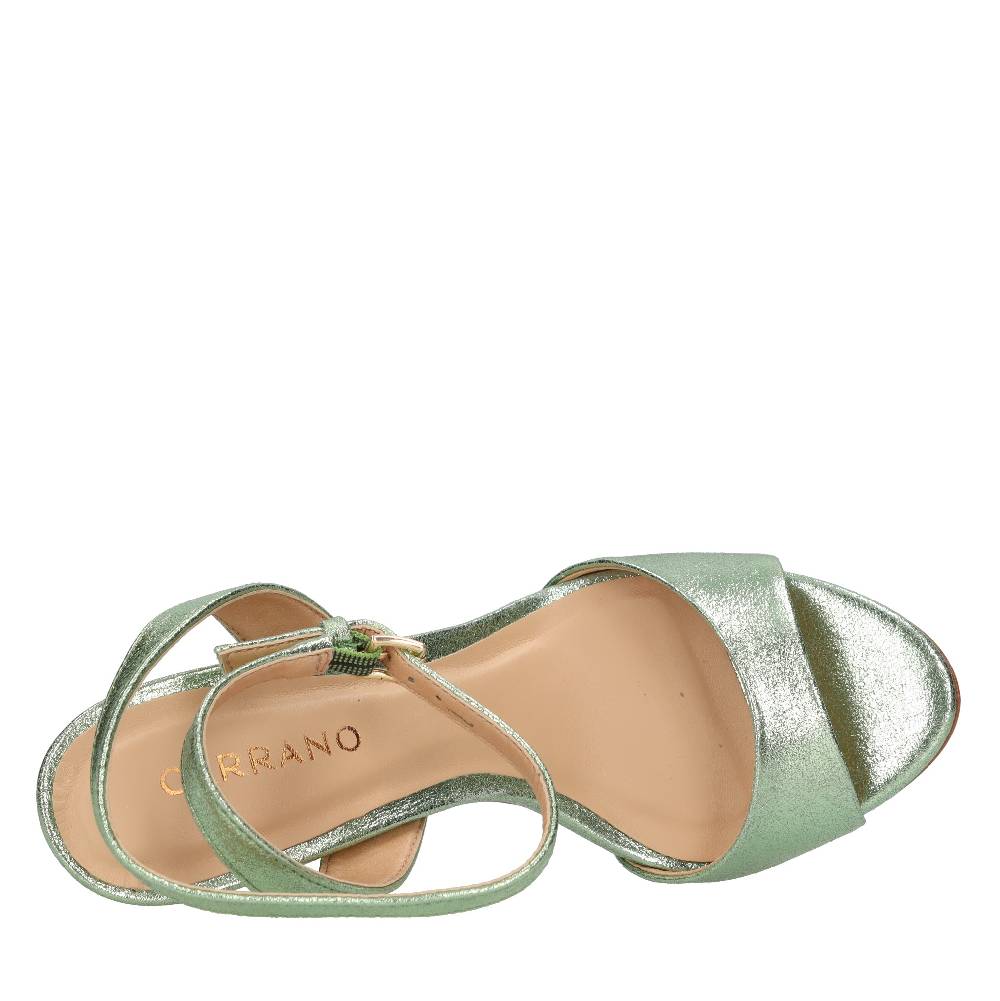 CARRANO Sandali in pelle laminata Shopping Online