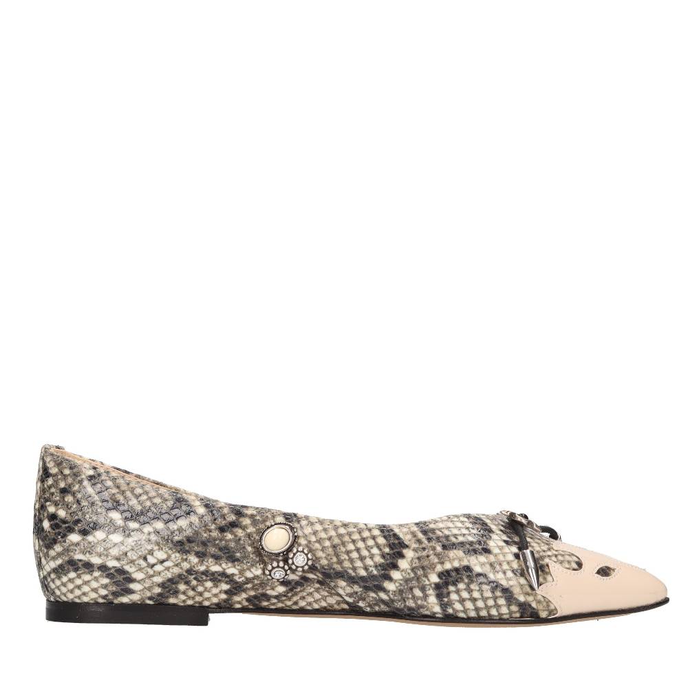 UNCONVENTIONAL ROYAL Ballerine in pelle Prezzo Ridotto