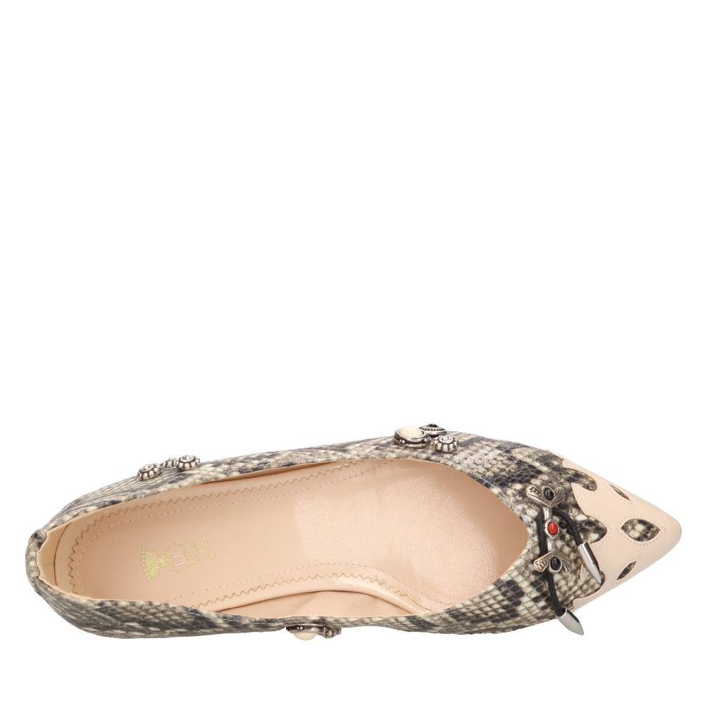 UNCONVENTIONAL ROYAL Ballerine in pelle Prezzo Ridotto