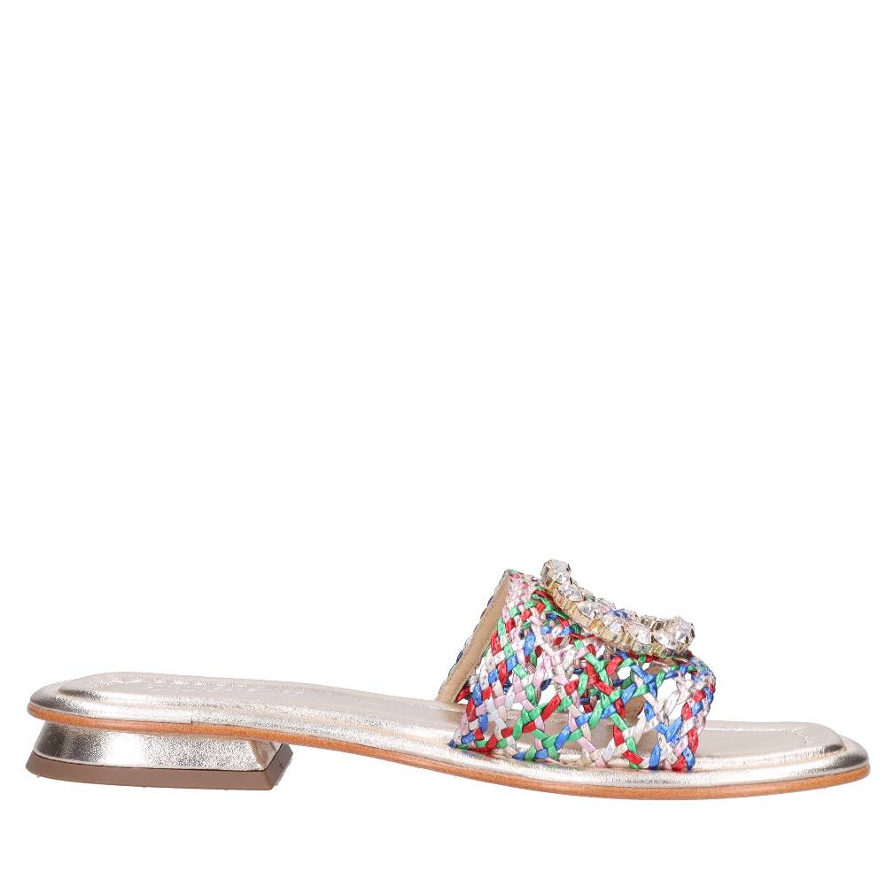 EMANUELLE VEE Mules in pelle Italy