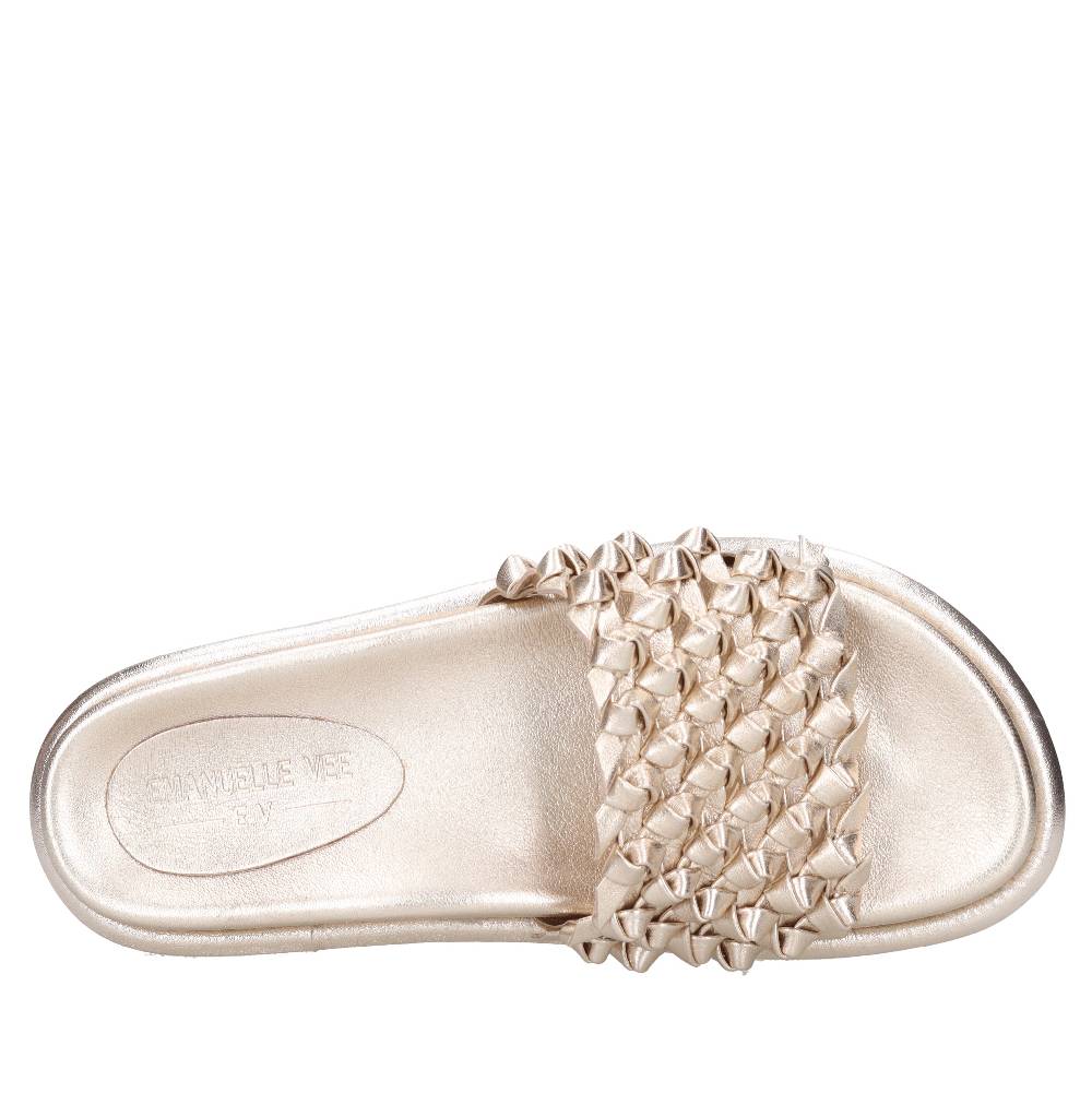 EMANUELLE VEE Mules in pelle Italia