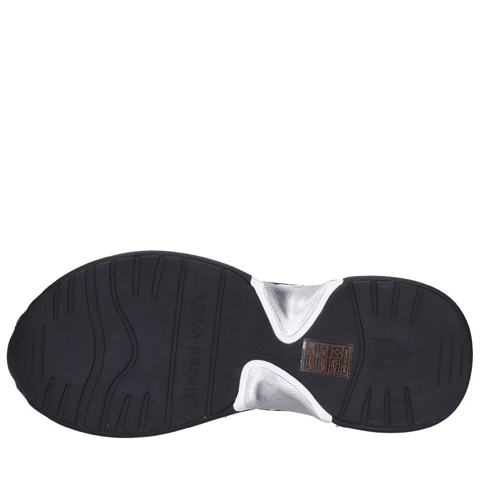 NAKED WOLFE Sneakers in pelle ed ecopelle Nuovo