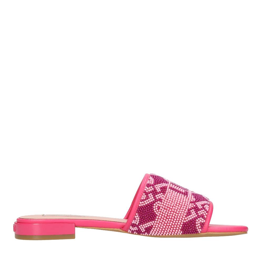 LIU JO Mules in perline ed ecopelle Shopping Online