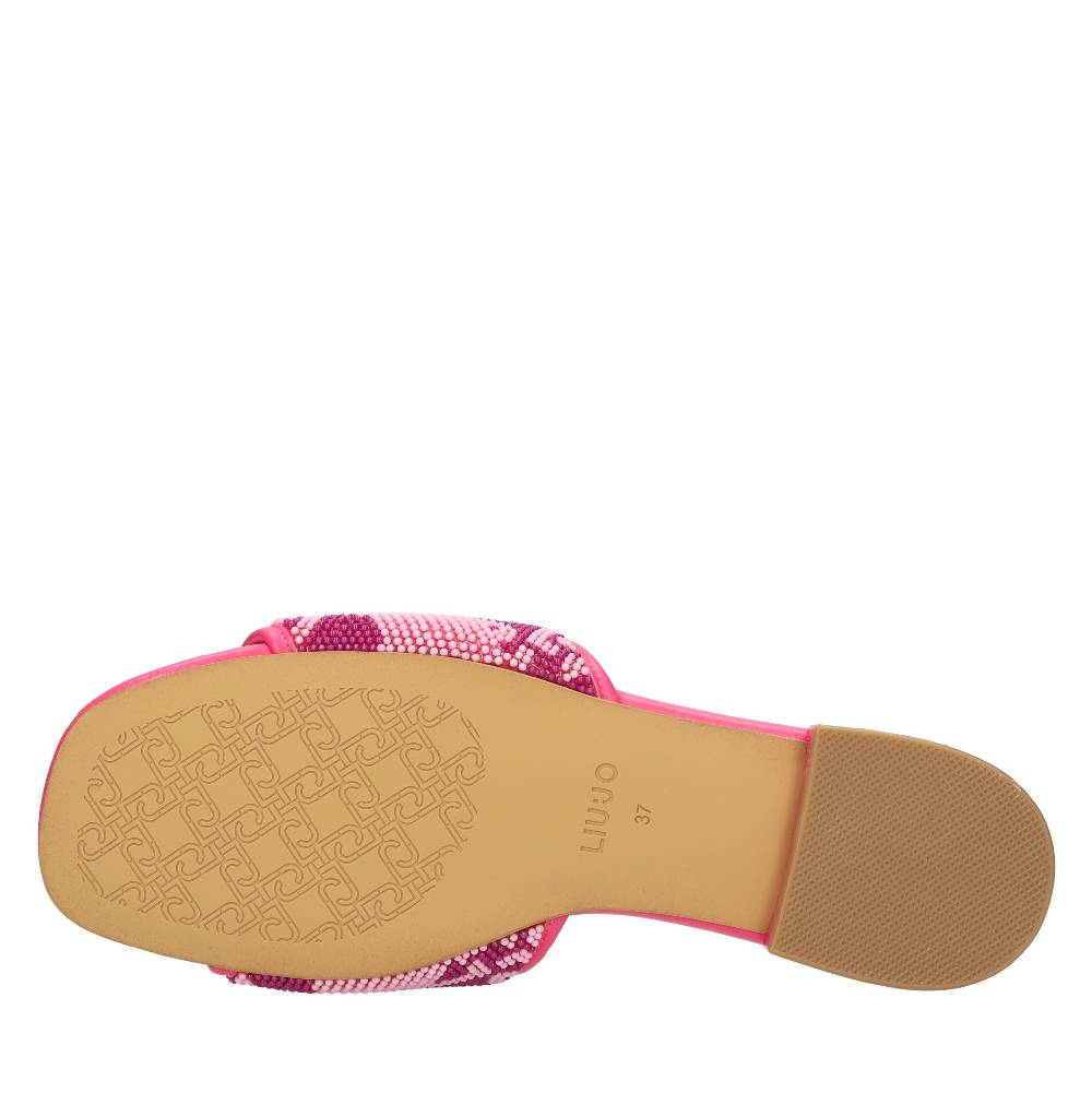LIU JO Mules in perline ed ecopelle Shopping Online