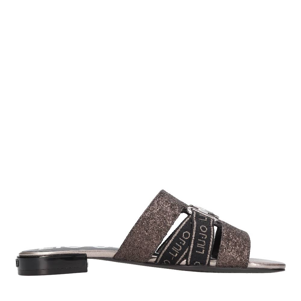 LIU JO Mules in tessuto ed ecopelle Prezzo Ridotto