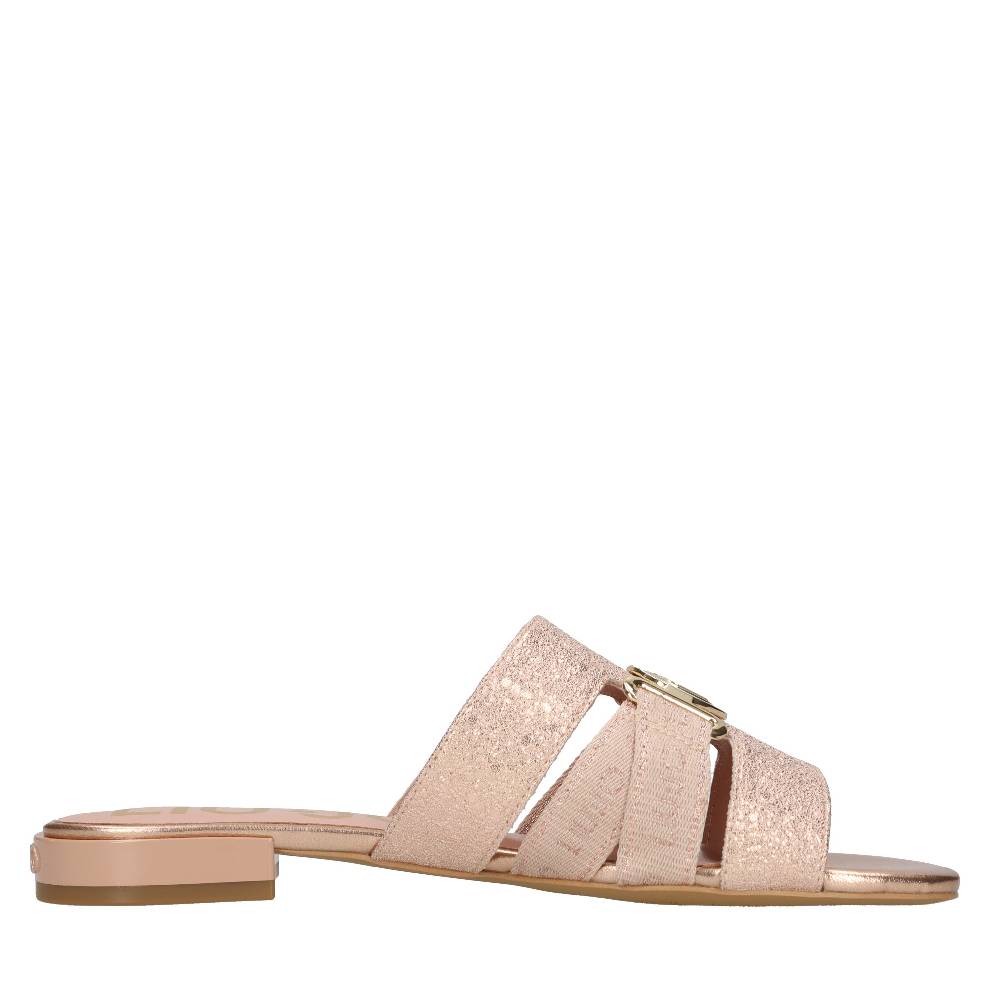 LIU JO Mules in tessuto ed ecopelle Offerta