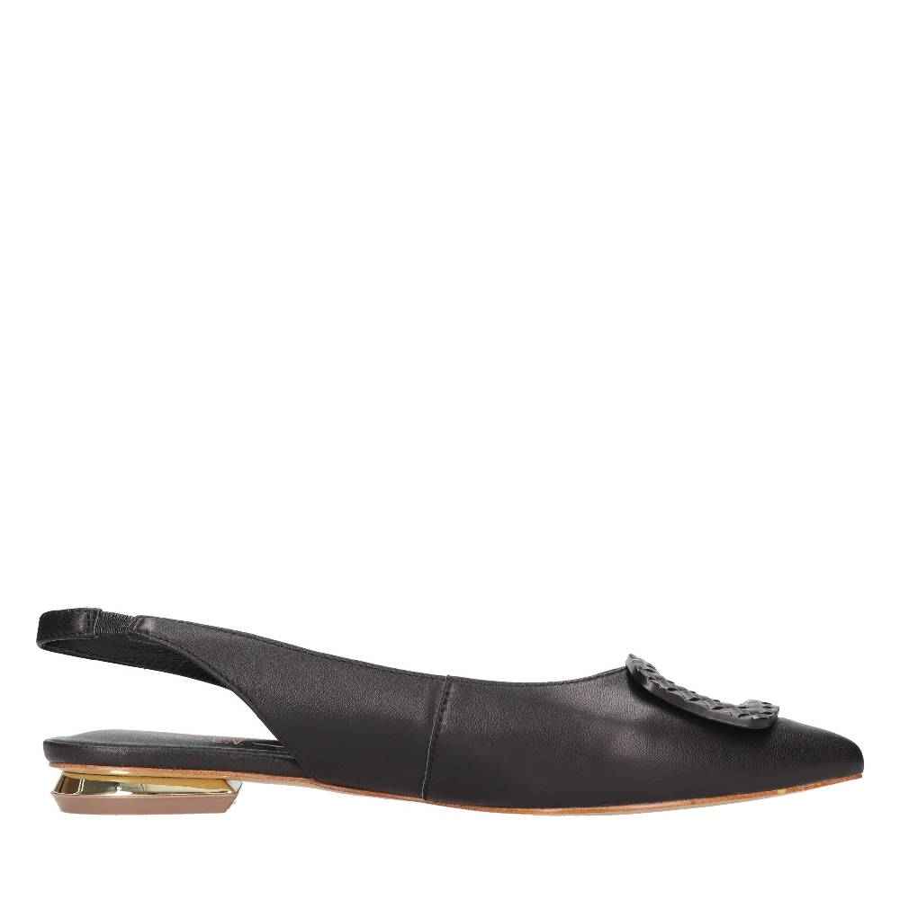 EMANUELLE VEE Ballerine in pelle Outlet