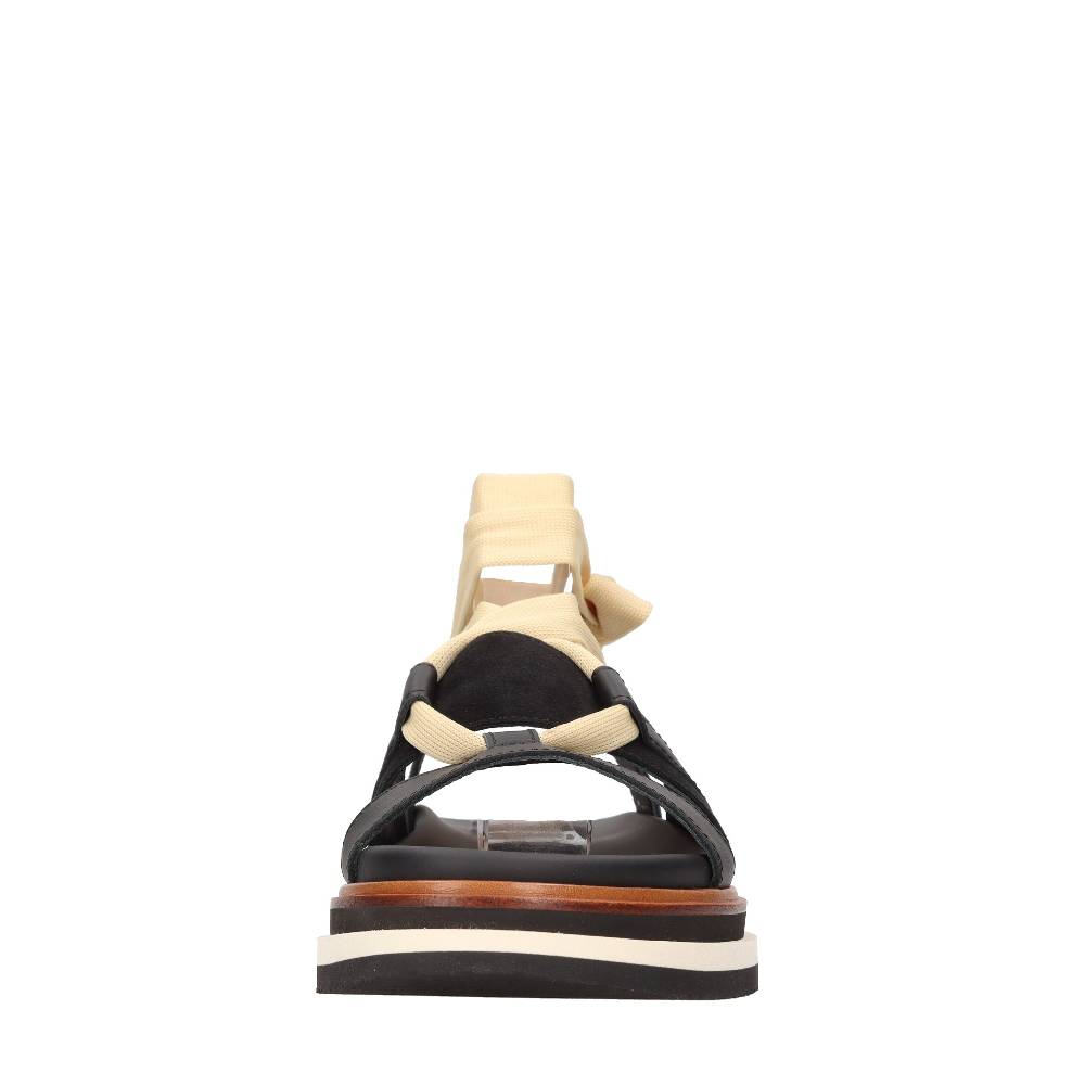 HOGAN Sandali flat in pelle Vendita Calda