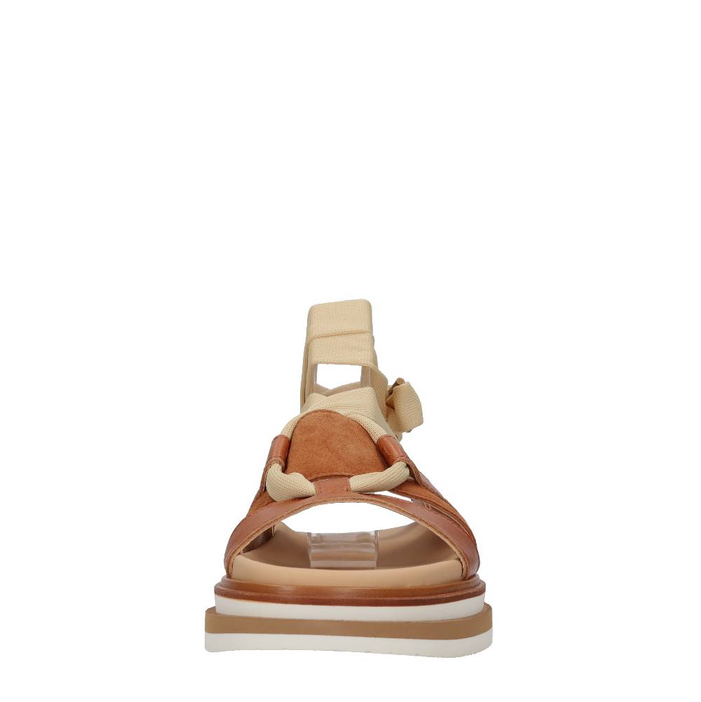 HOGAN Sandali flat in pelle Saldi Di Fabbrica