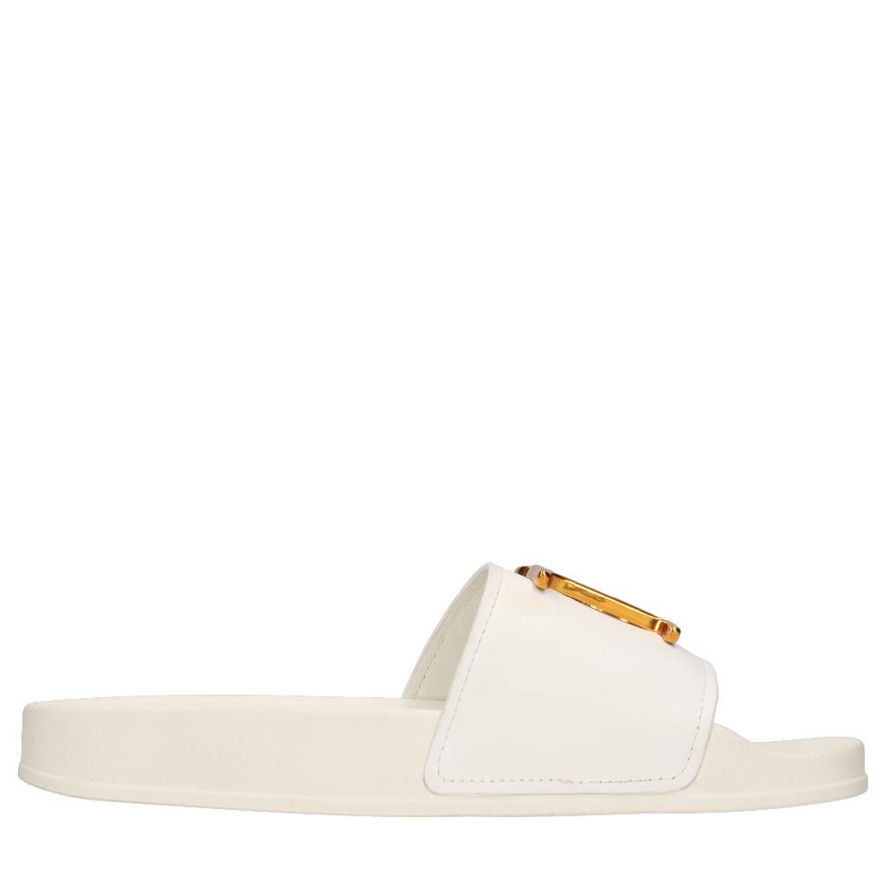 DSQUARED2 Mules in gomma e pelle In Saldo