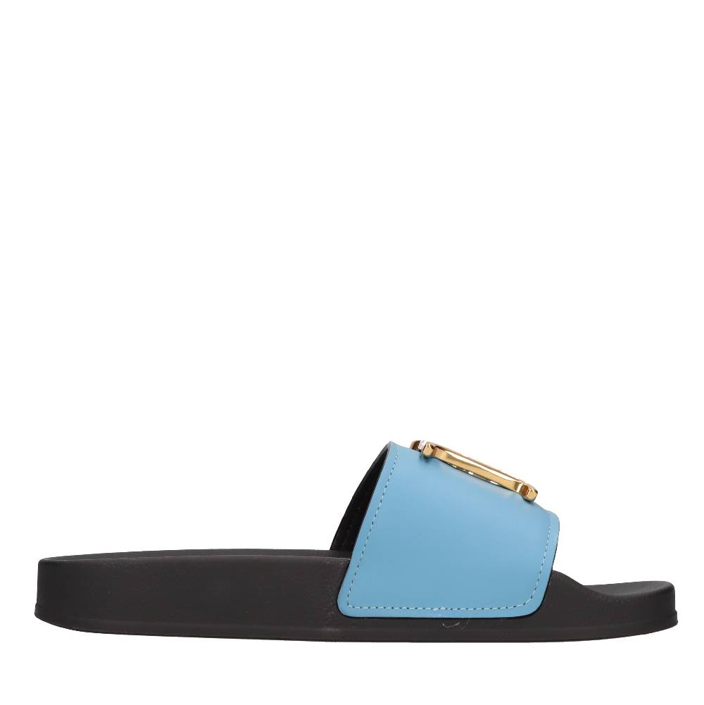 DSQUARED2 Mules in gomma e pelle Moda