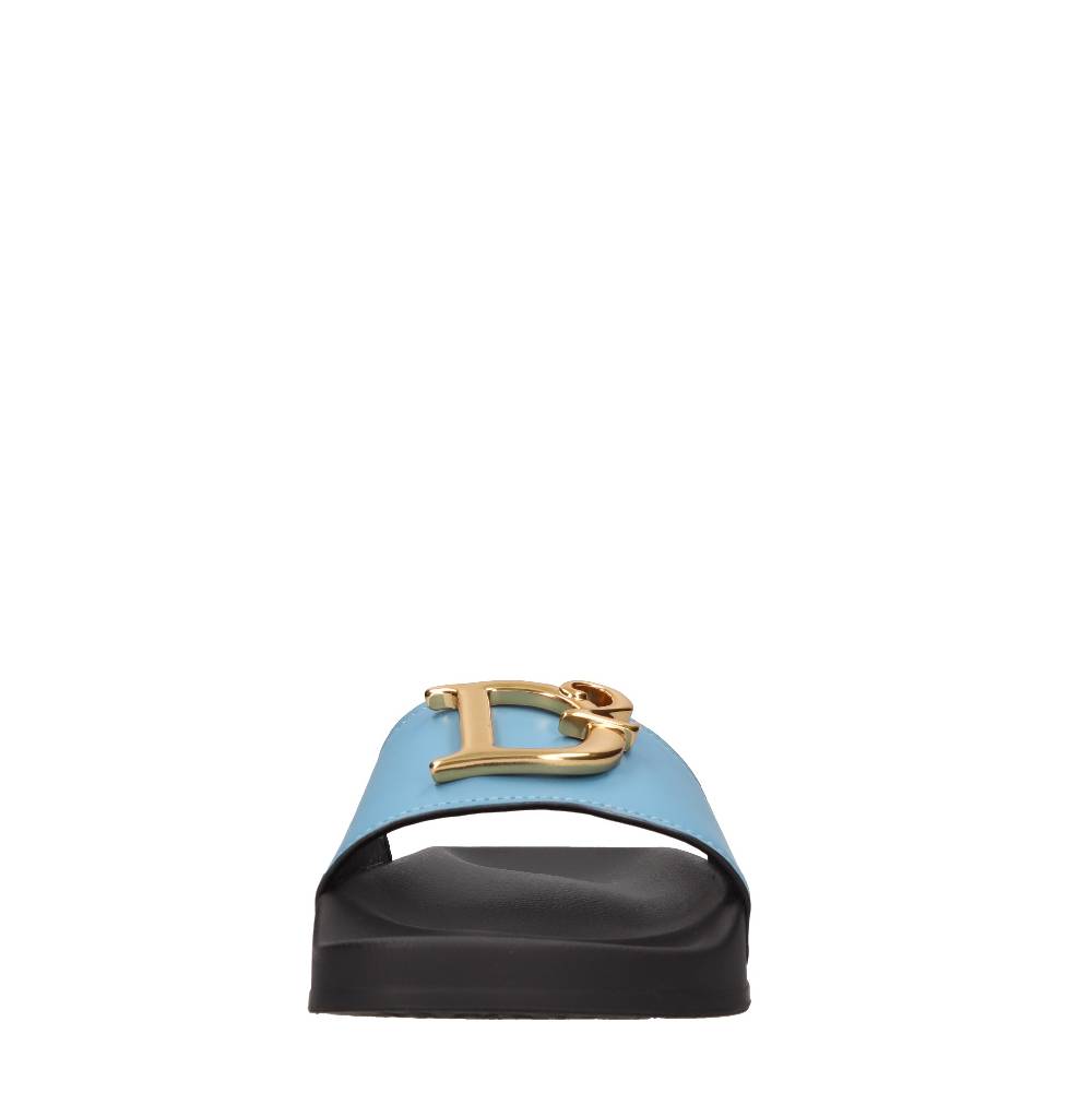 DSQUARED2 Mules in gomma e pelle Moda