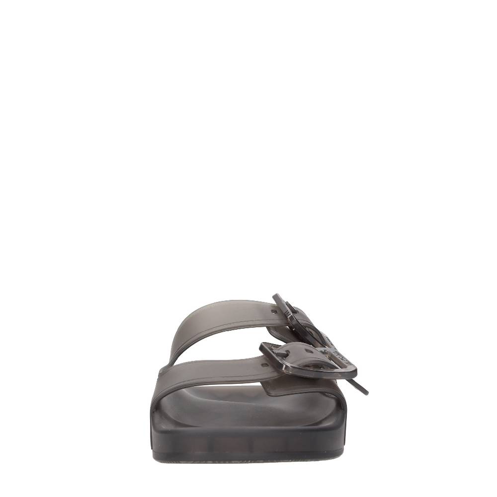BALENCIAGA Mules in gomma trasparente Italia