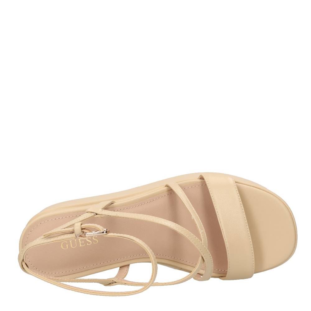 GUESS Sandali con zeppa in pelle Negozi Online