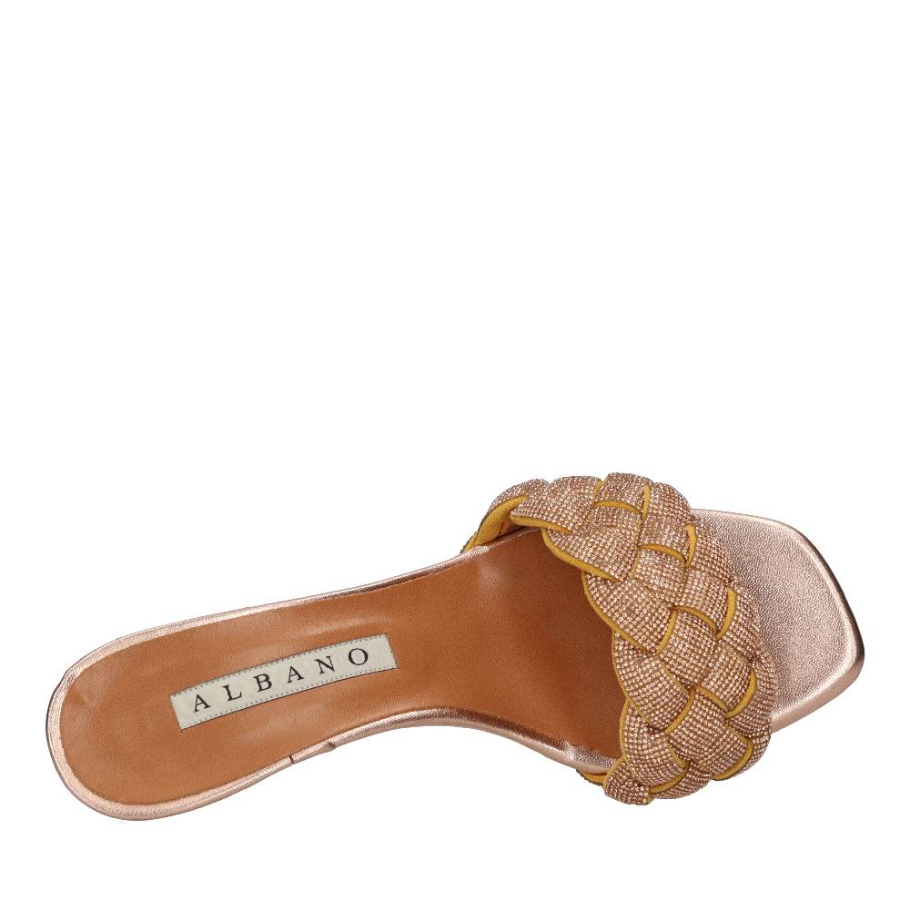 ALBANO Mules in strass Vendite Flash