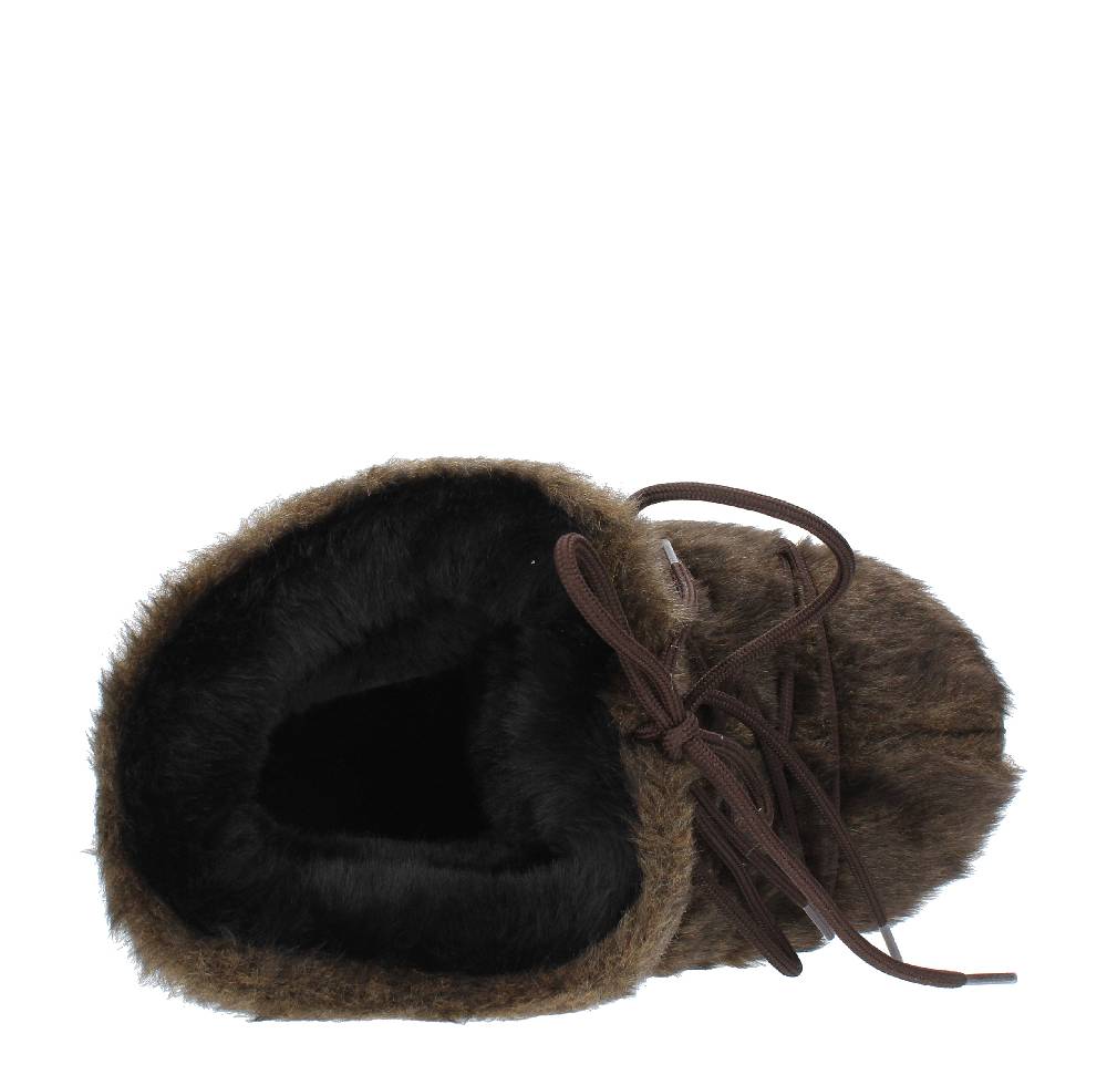 MOON BOOT Stivaletti da neve modello ICON LOW FAUX FUR MOON BOOT in gomma ed ecopelliccia Negozi Online