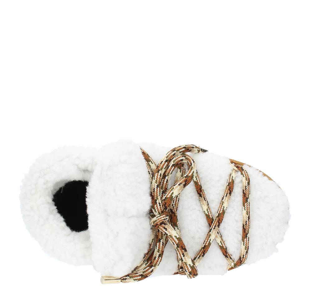 MOON BOOT Stivaletti da neve modello PUMPS SHEARLING MOON BOOT in pelliccia e camoscio Shopping Online