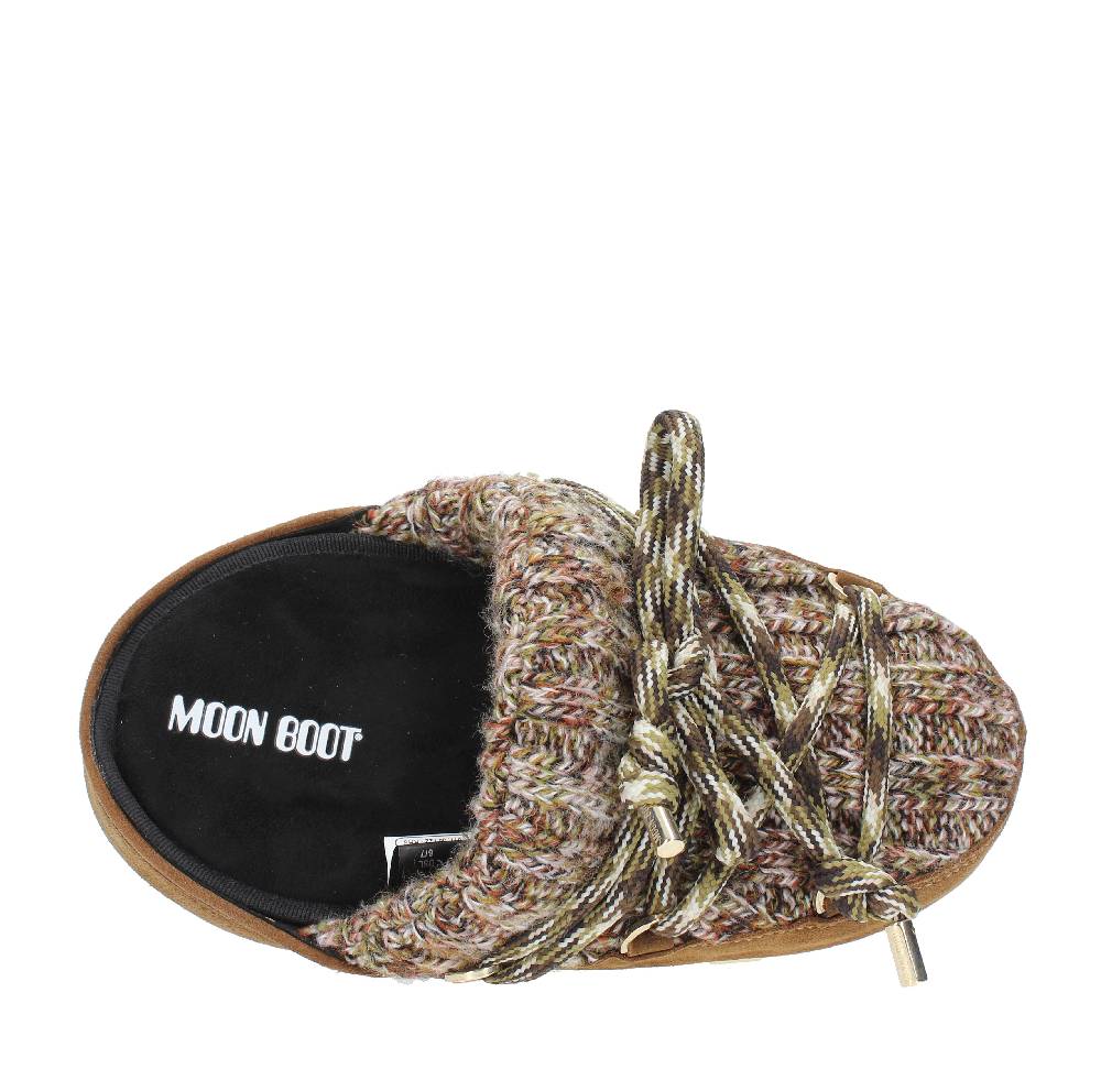 MOON BOOT Mules modello 14601200 in camoscio e tessuto Prezzo Ridotto