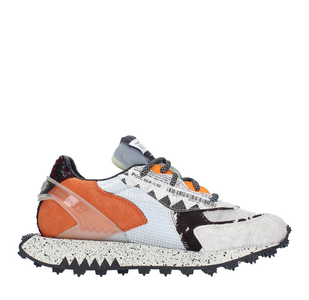 RUN OF Sneakers modello 9377RO-1 RUN OF in pelle camoscio e tessuto Economico