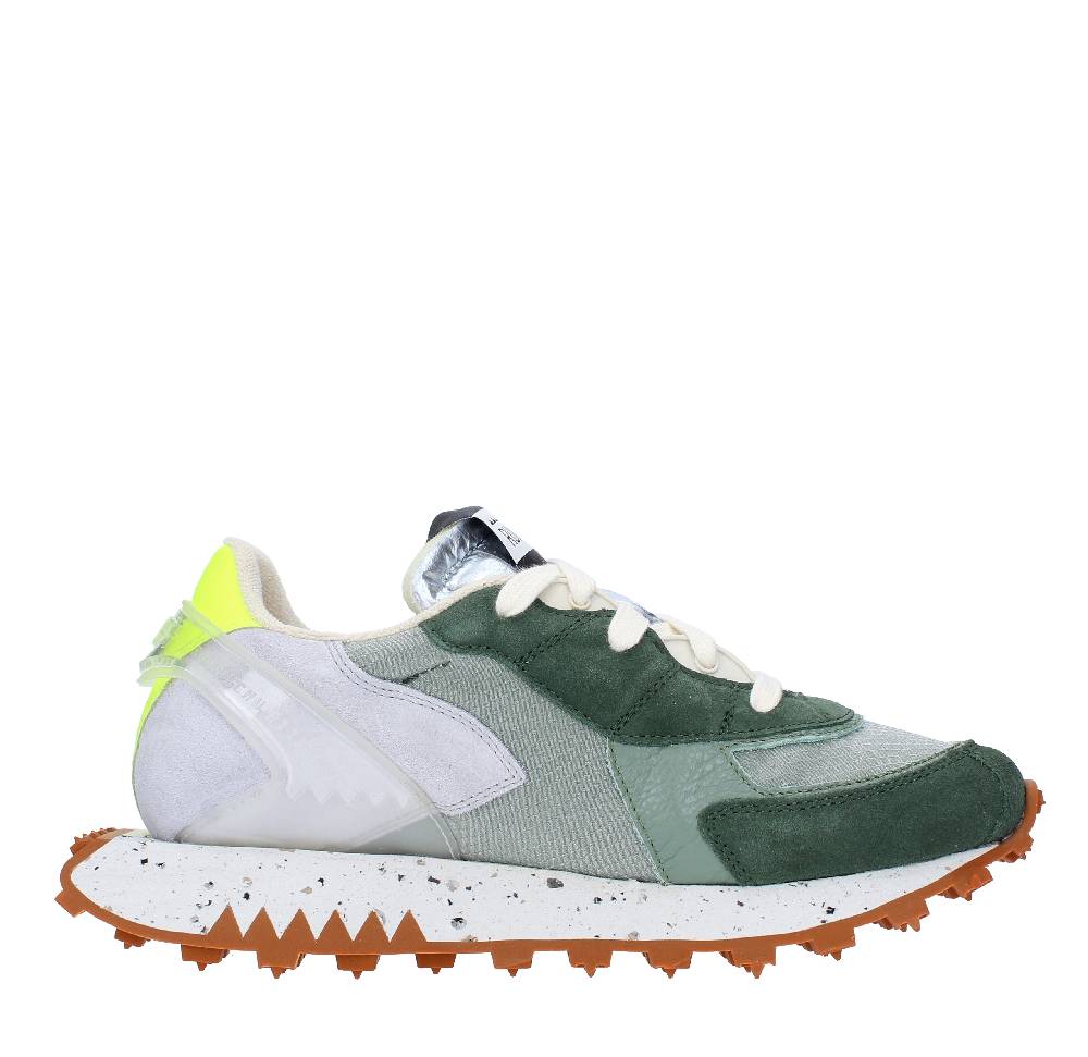 RUN OF Sneakers modello ABEL RUN OF in camoscio e tessuto In Vendita