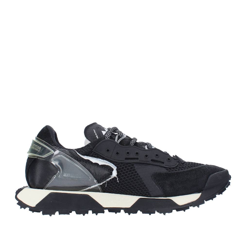 RUN OF Sneakers modello REVOLT RUN OF in camoscio e tessuto Saldi