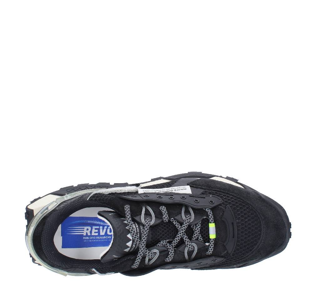 RUN OF Sneakers modello REVOLT RUN OF in camoscio e tessuto Saldi