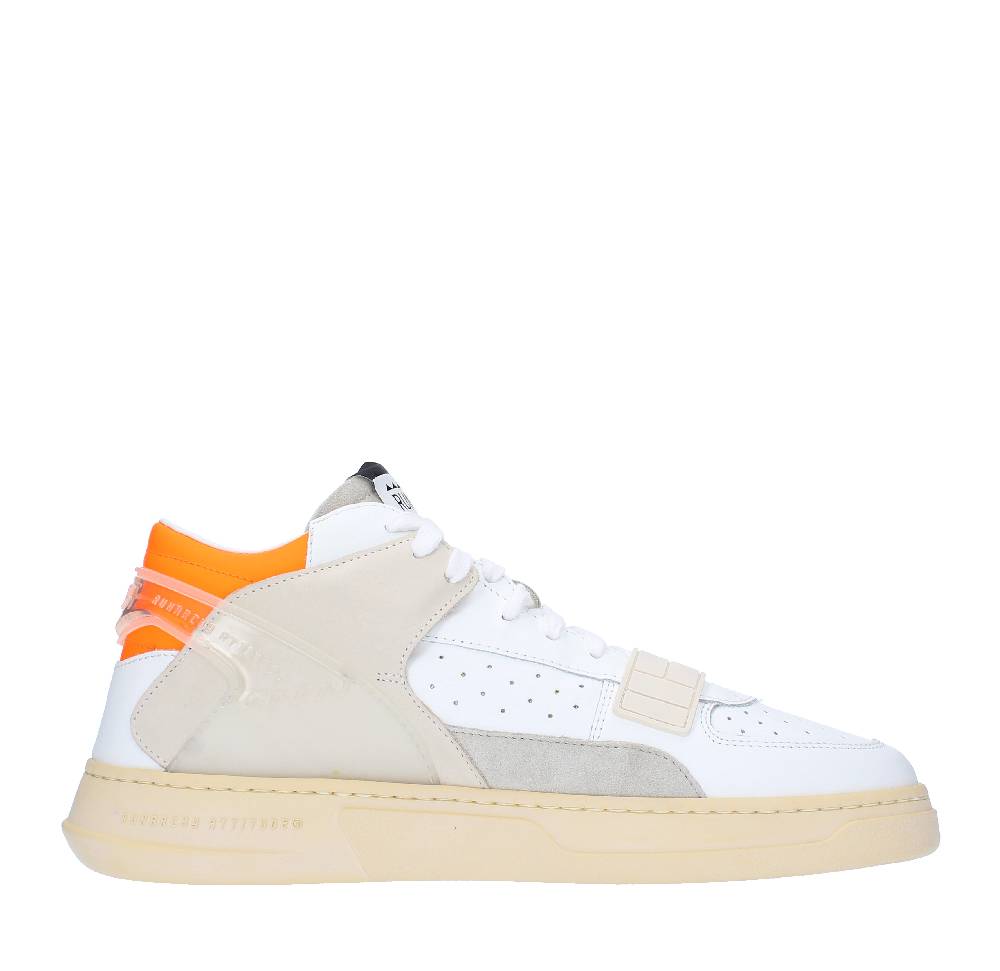 RUN OF Sneakers modello MID COMBI-AF RUN OF in pelle camoscio e tessuto Offerte