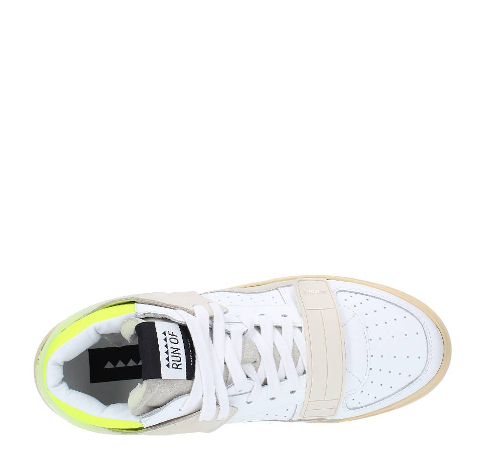 RUN OF Sneakers modello MID COMBI-GF RUN OF in pelle camoscio e tessuto Vendita Calda