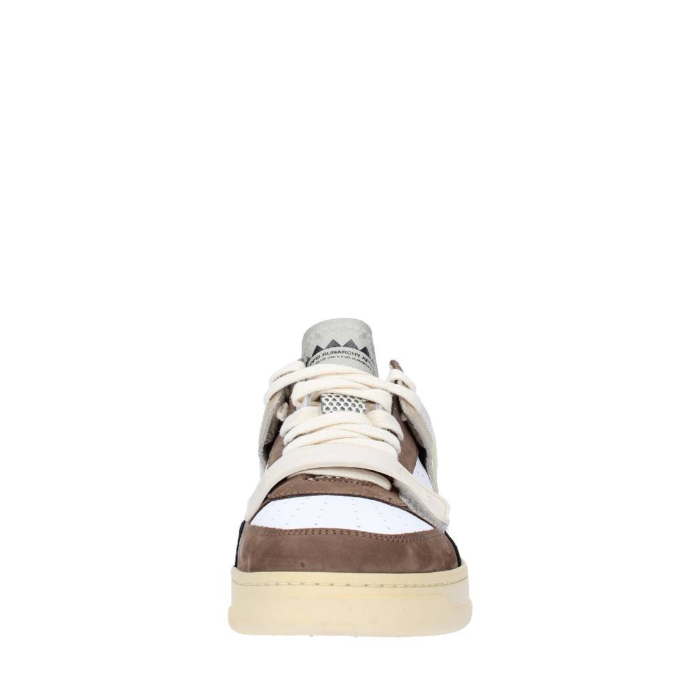 RUN OF Sneakers modello ERRANT MID RUN OF in pelle camoscio e tessuto Vendita Economica