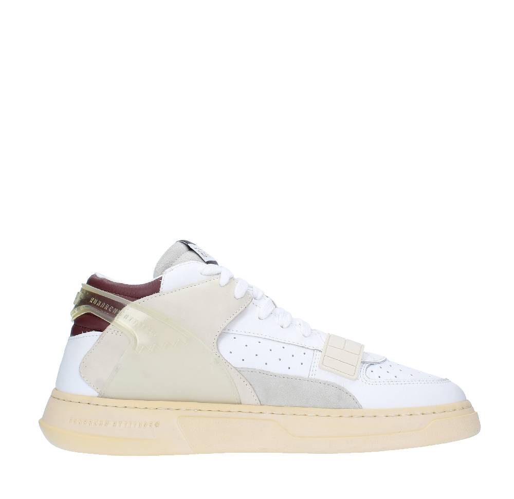 RUN OF Sneakers modello MID COMBI-BO RUN OF in pelle camoscio e tessuto In Saldo