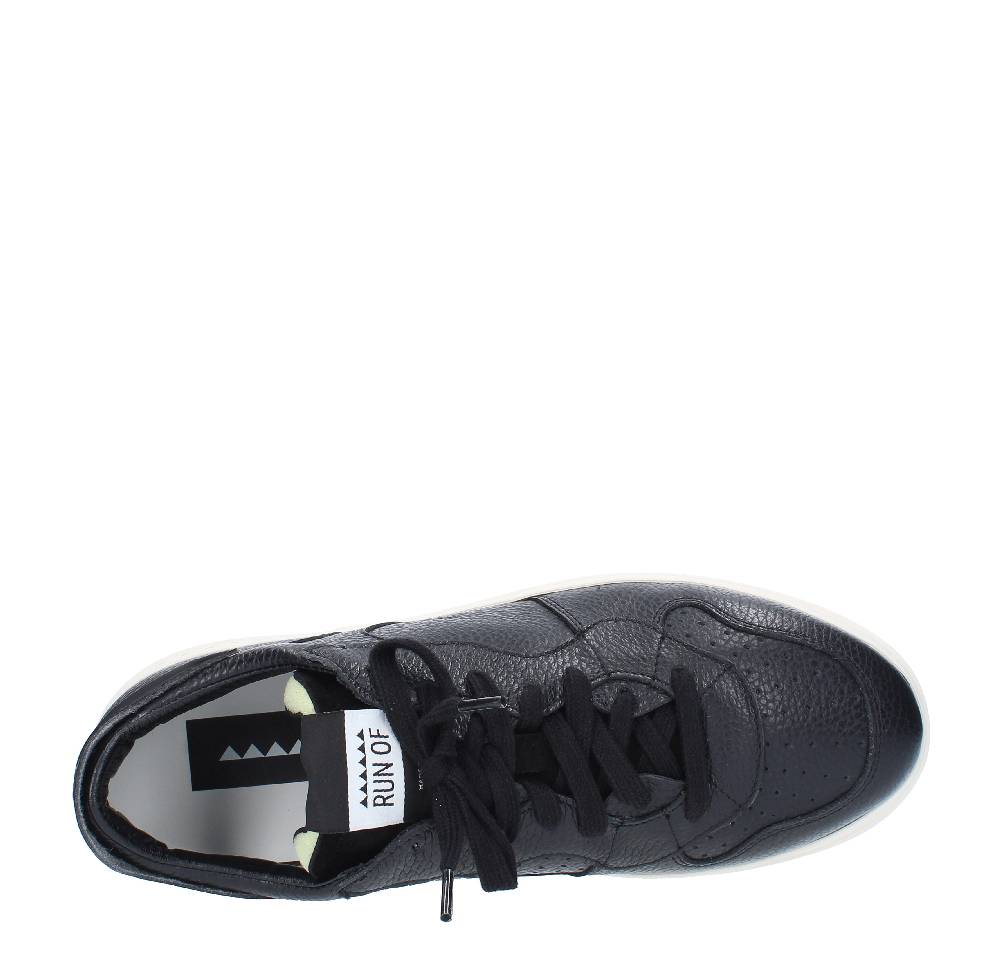 RUN OF Sneakers modello 40048BM RUN OF in pelle e tessuto Nuova