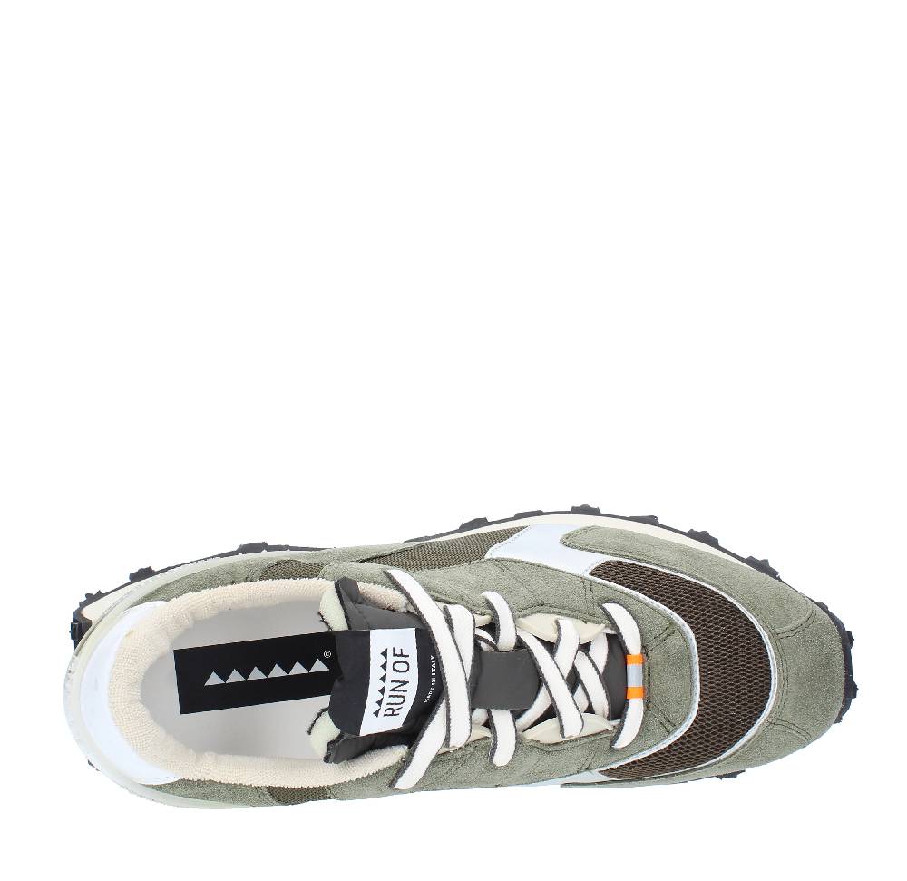 RUN OF Sneakers modello BUND RUN OF in camoscio e tessuto 2025