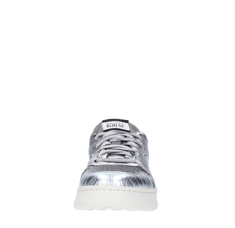 RUN OF Sneakers modello ROCKET RUN OF in pelle e tessuto Italia