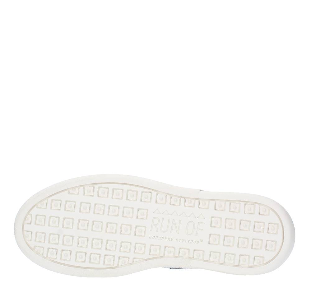 RUN OF Sneakers modello ROCKET RUN OF in pelle e tessuto Italia
