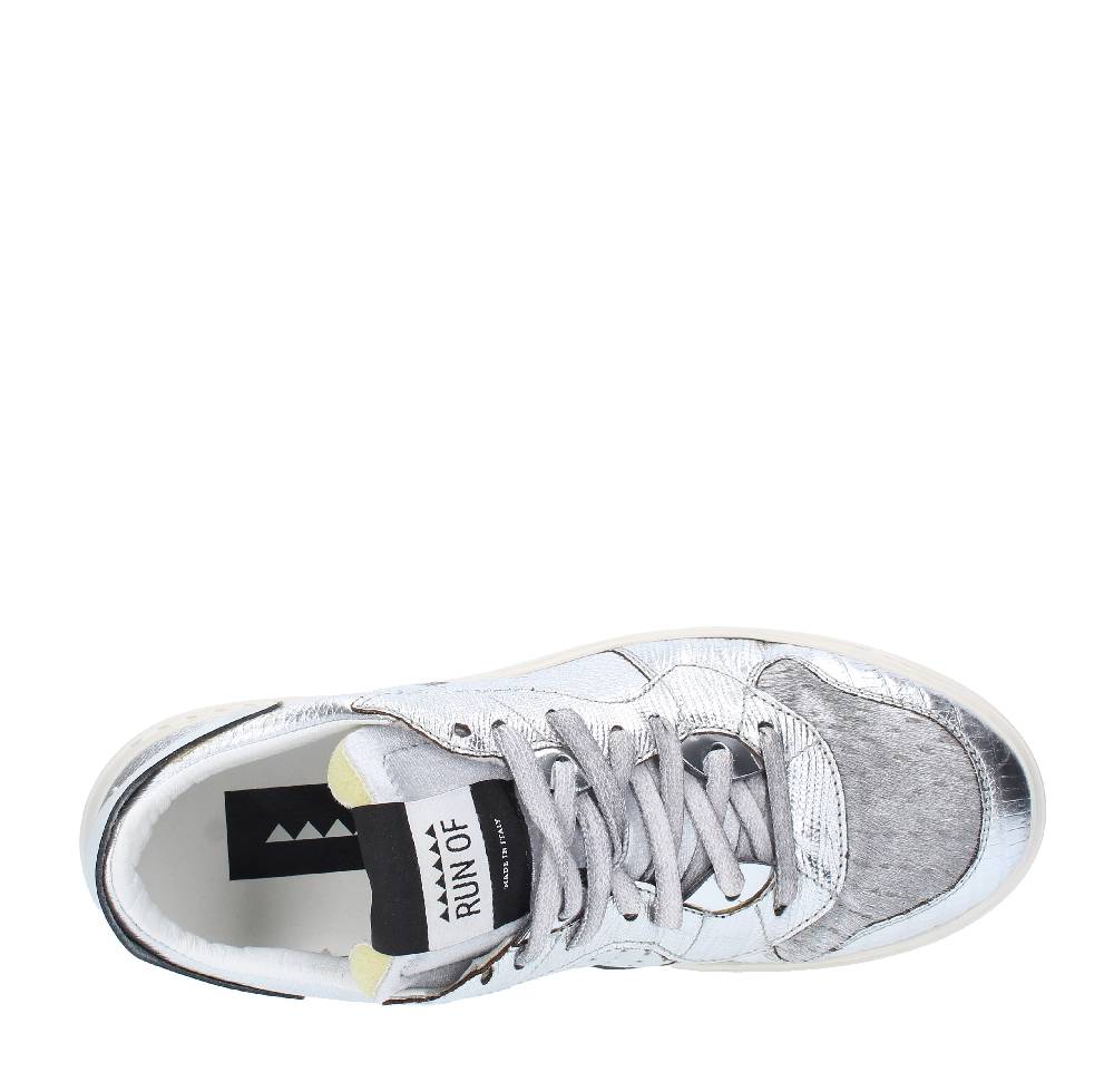 RUN OF Sneakers modello ROCKET RUN OF in pelle e tessuto Italia