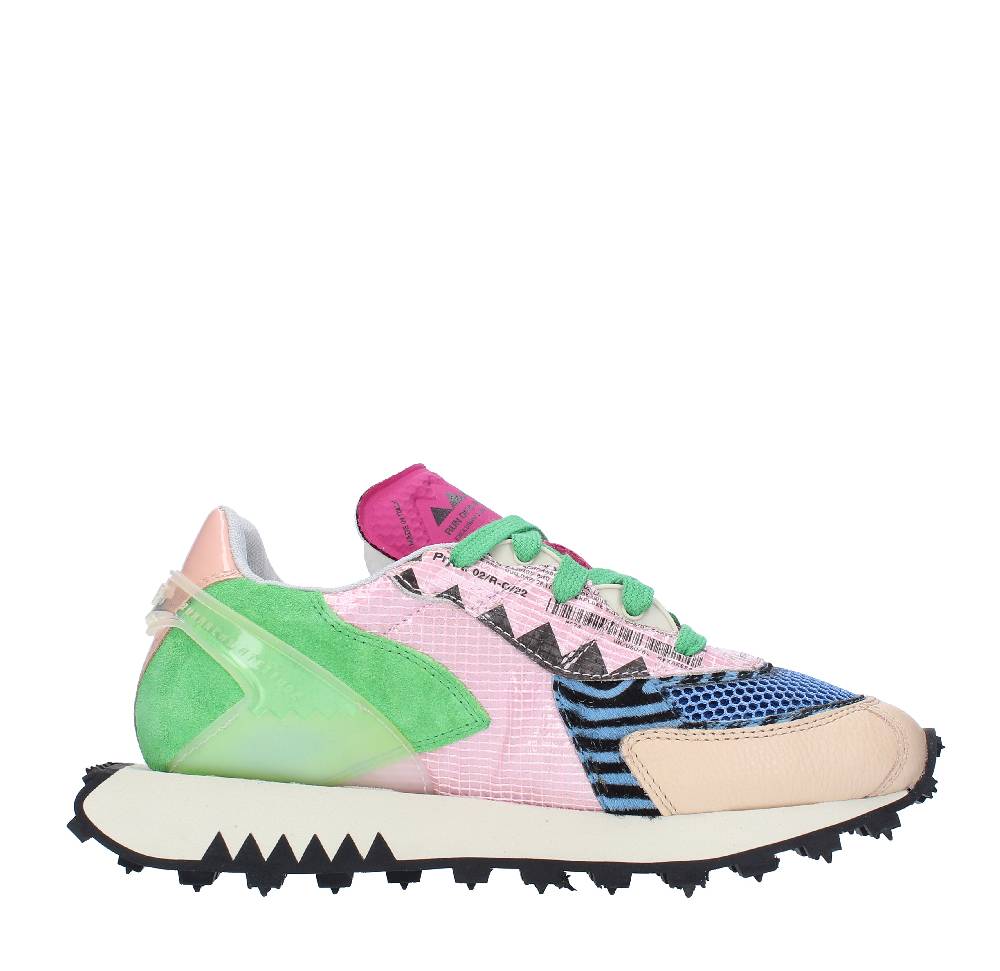 RUN OF Sneakers modello RO-1 HAMBURG RUN OF in pelle camoscio e tessuto 2025