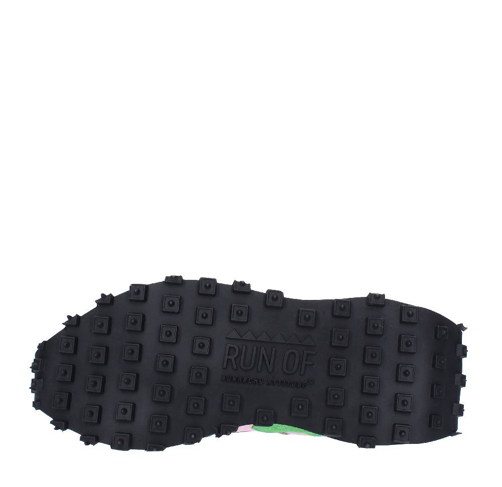 RUN OF Sneakers modello RO-1 HAMBURG RUN OF in pelle camoscio e tessuto 2025