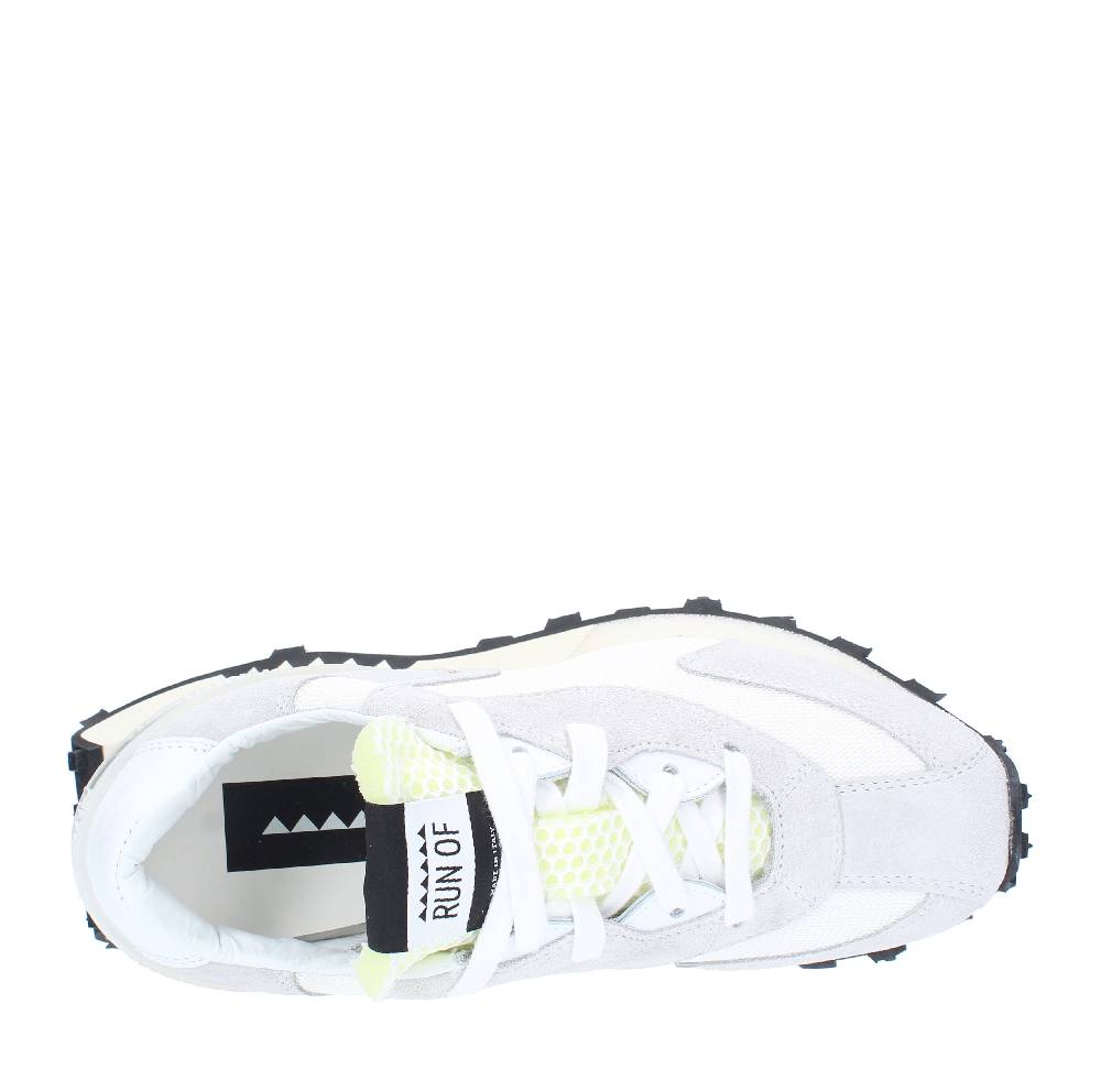 RUN OF Sneakers modello 9378 RUN OF in camoscio e tessuto Vendita