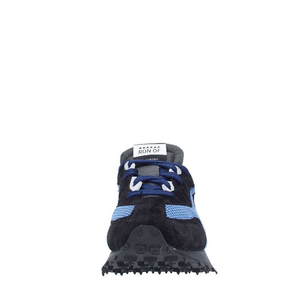 RUN OF Sneakers modello 9378 RUN OF in camoscio e tessuto Promozione
