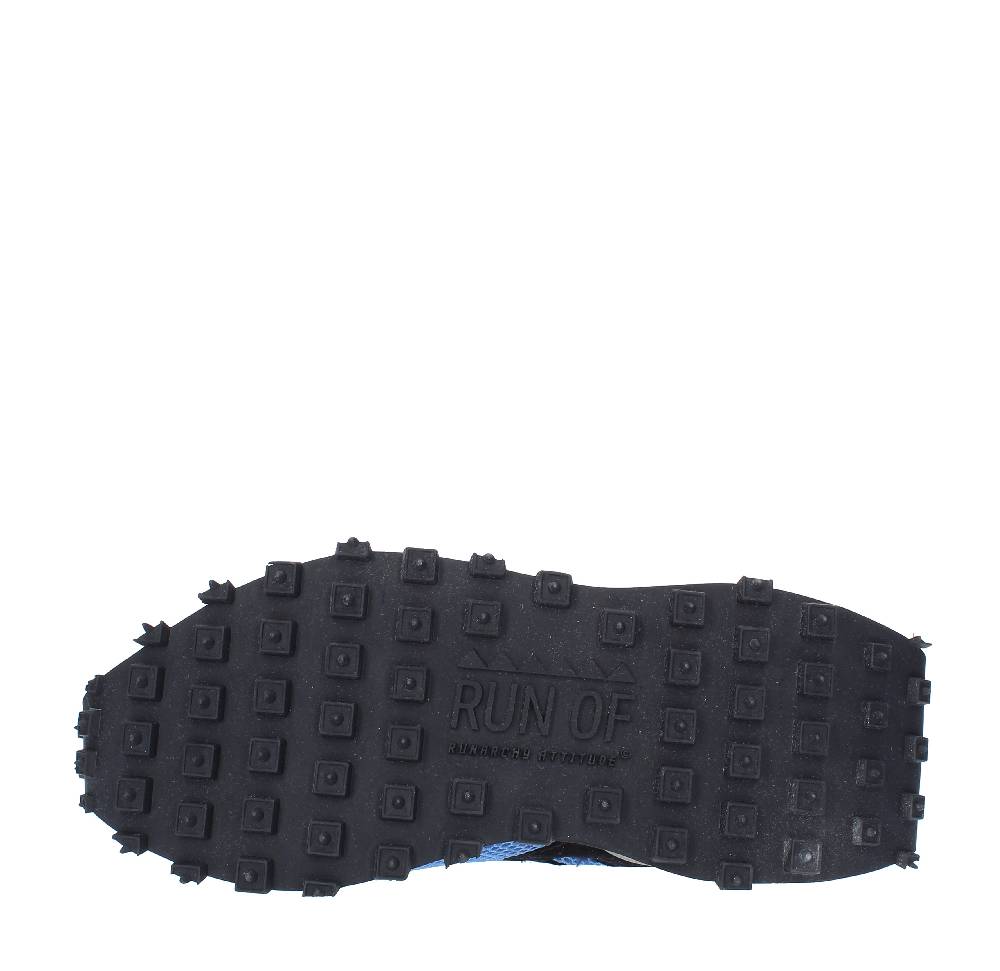RUN OF Sneakers modello 9378 RUN OF in camoscio e tessuto Promozione