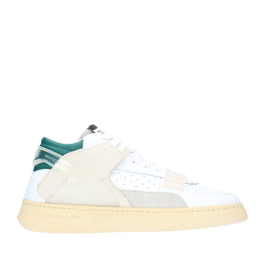RUN OF Sneakers modello MID COMBI-AV RUN OF in pelle camoscio e tessuto Pezzi Unici