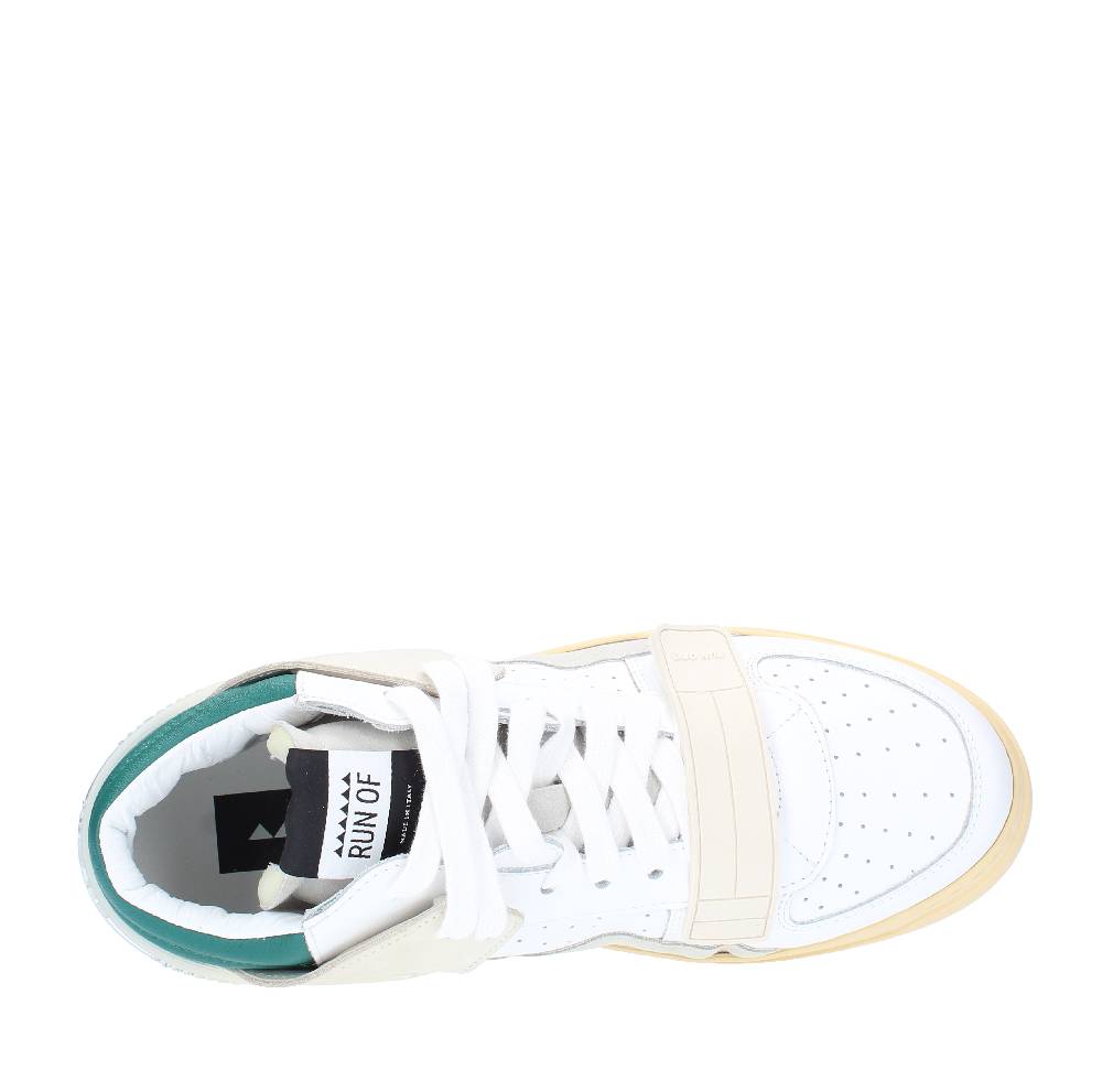 RUN OF Sneakers modello MID COMBI-AV RUN OF in pelle camoscio e tessuto Pezzi Unici