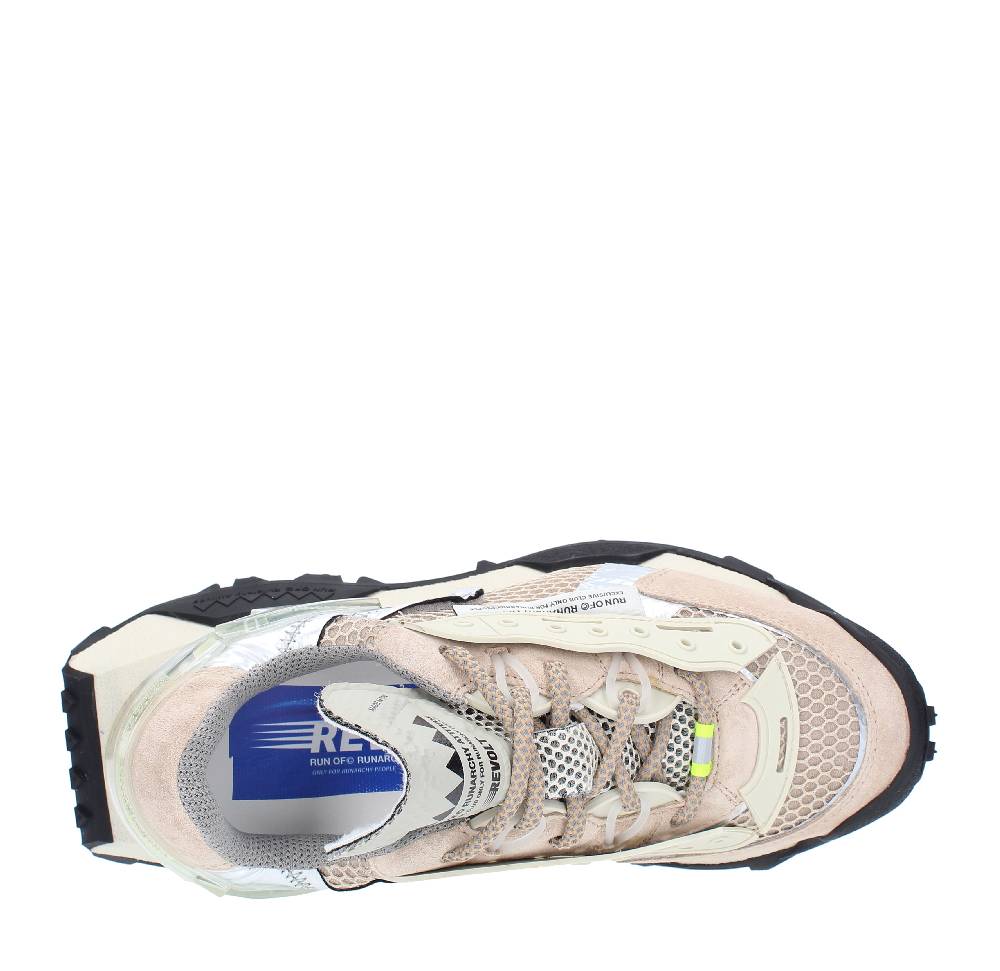 RUN OF Sneakers modello REVOLT RUN OF in camoscio e tessuto Negozi Online