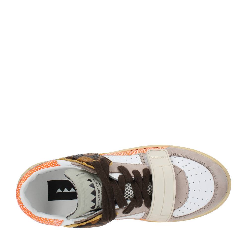 RUN OF Sneakers modello KLAUS W RUN OF in Pelle camoscio e tessuto Acquista Ora