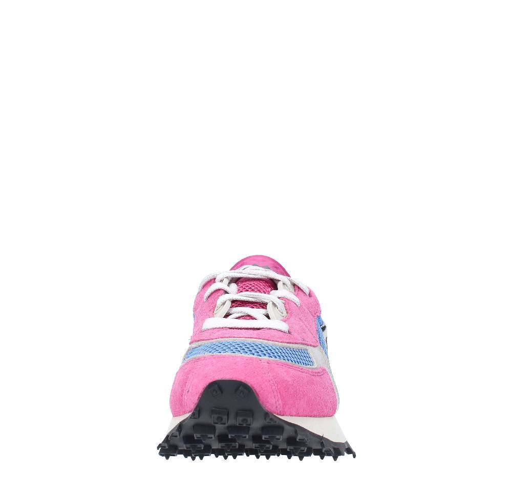 RUN OF Sneakers modello PUNK ZEBRA RUN OF in camoscio pelle e tessuto Promozione Limitata