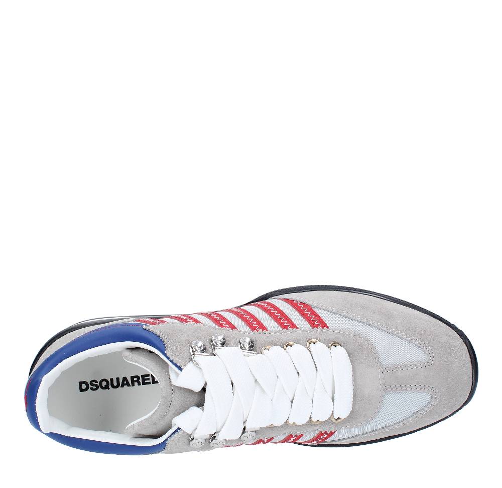 DSQUARED2 Sneakers DSQUARED2 modello ORIGINAL LEGEND in camoscio, pelle e tessuto Novità