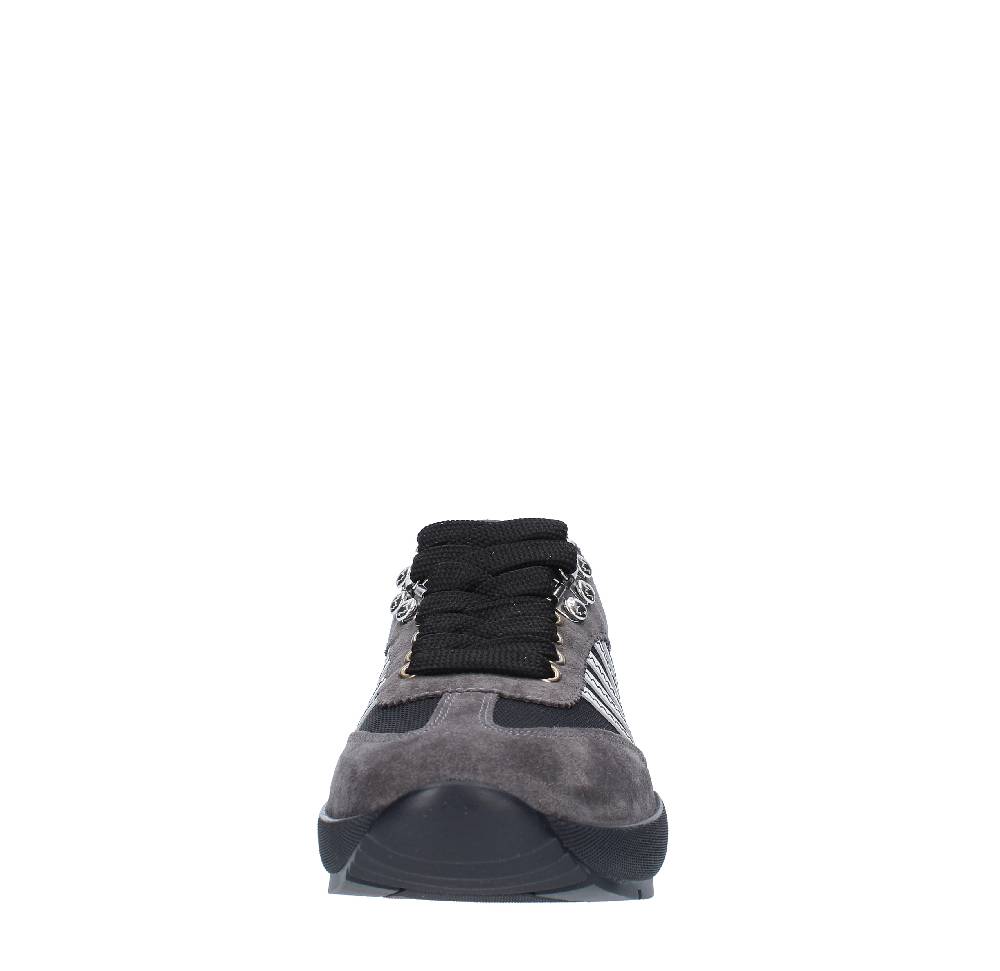 DSQUARED2 Sneakers DSQUARED2 modello ORIGINAL LEGEND in camoscio, pelle e tessuto Presa