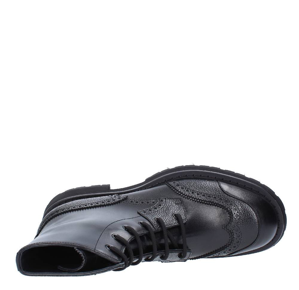 ALEXANDER MCQUEEN Stivaletti in pelle Sconto